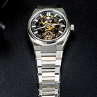 Hollowed Out BGW9 Automatic Mechanical Watch Stainless Steel Strap Case 40mm